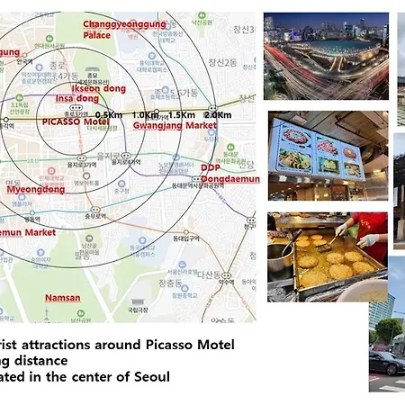 Picasso Motel Seoul Exterior photo